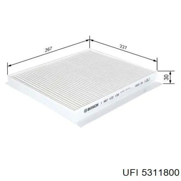 Filtro de polen UFI 5311800