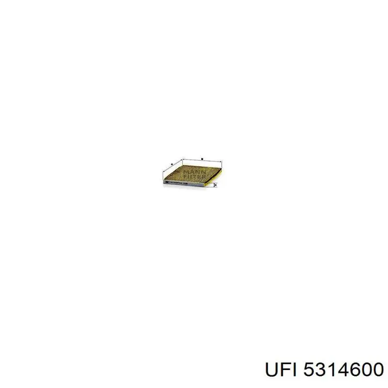Comprar 5314600 UFI Filtro de aire del habitáculo