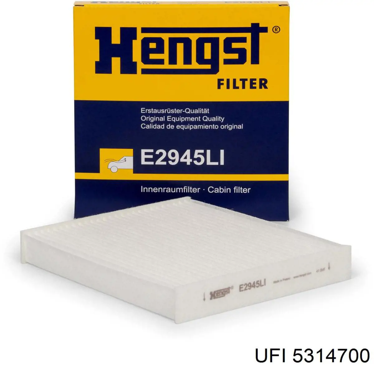 Comprar 5314700 UFI Filtro de aire del habitáculo