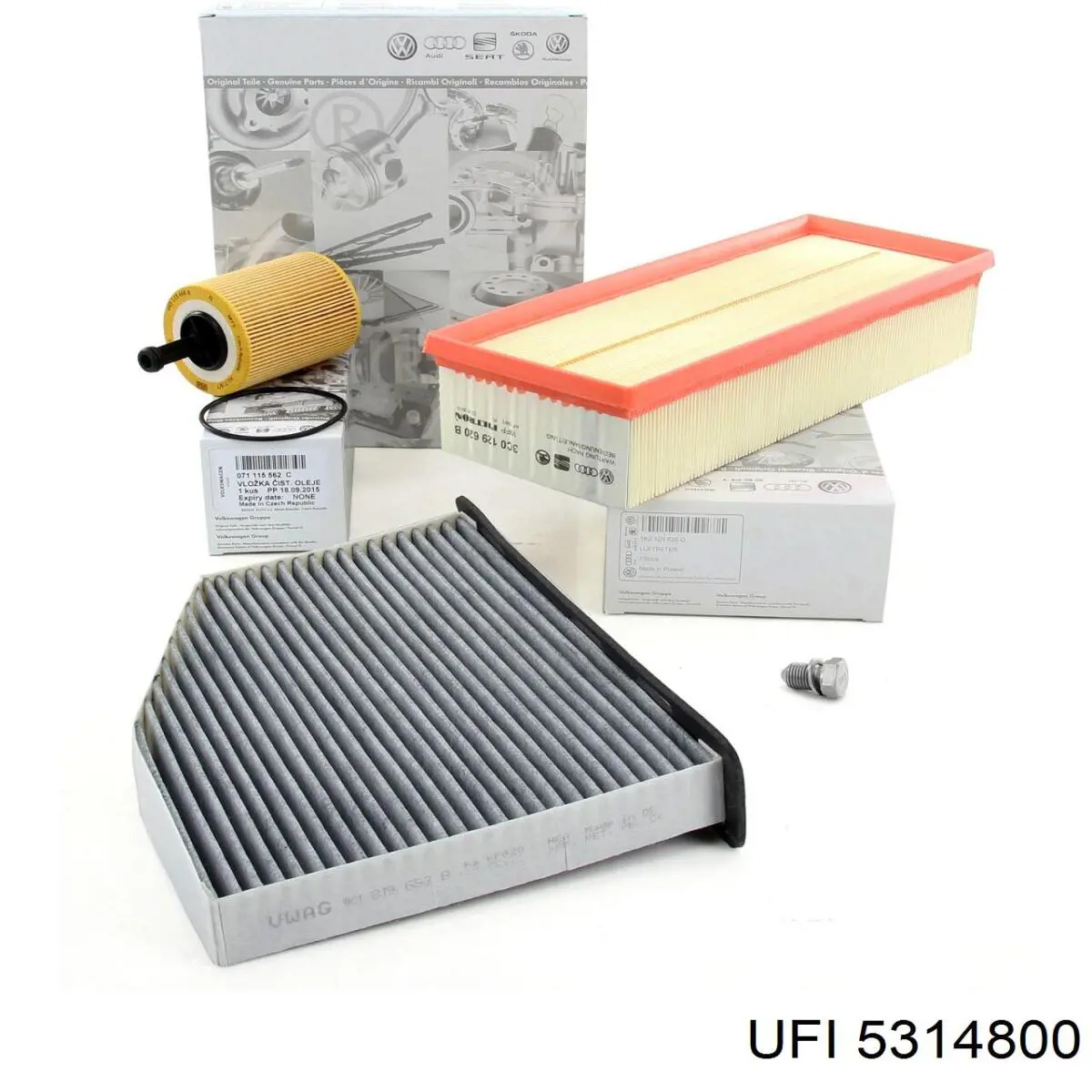 Filtro de cabina UFI 5314800 precio, desde 7,13 EUR
