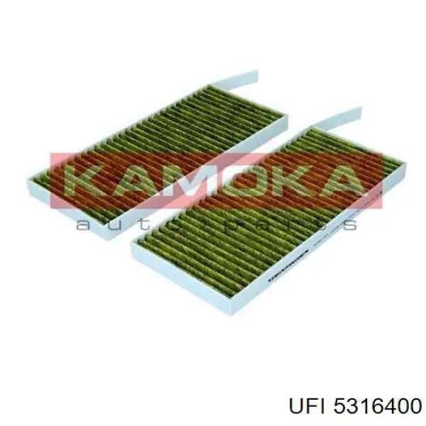 5316400 UFI Filtro antipolen