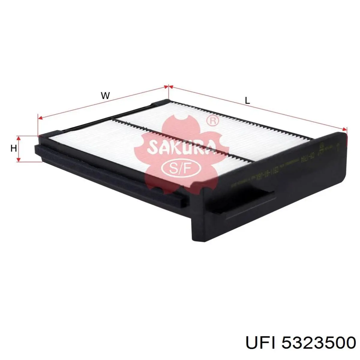 Filtro de polen UFI 5323500
