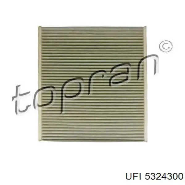 Filtro de cabina UFI 5324300 precio, desde 15,28 EUR
