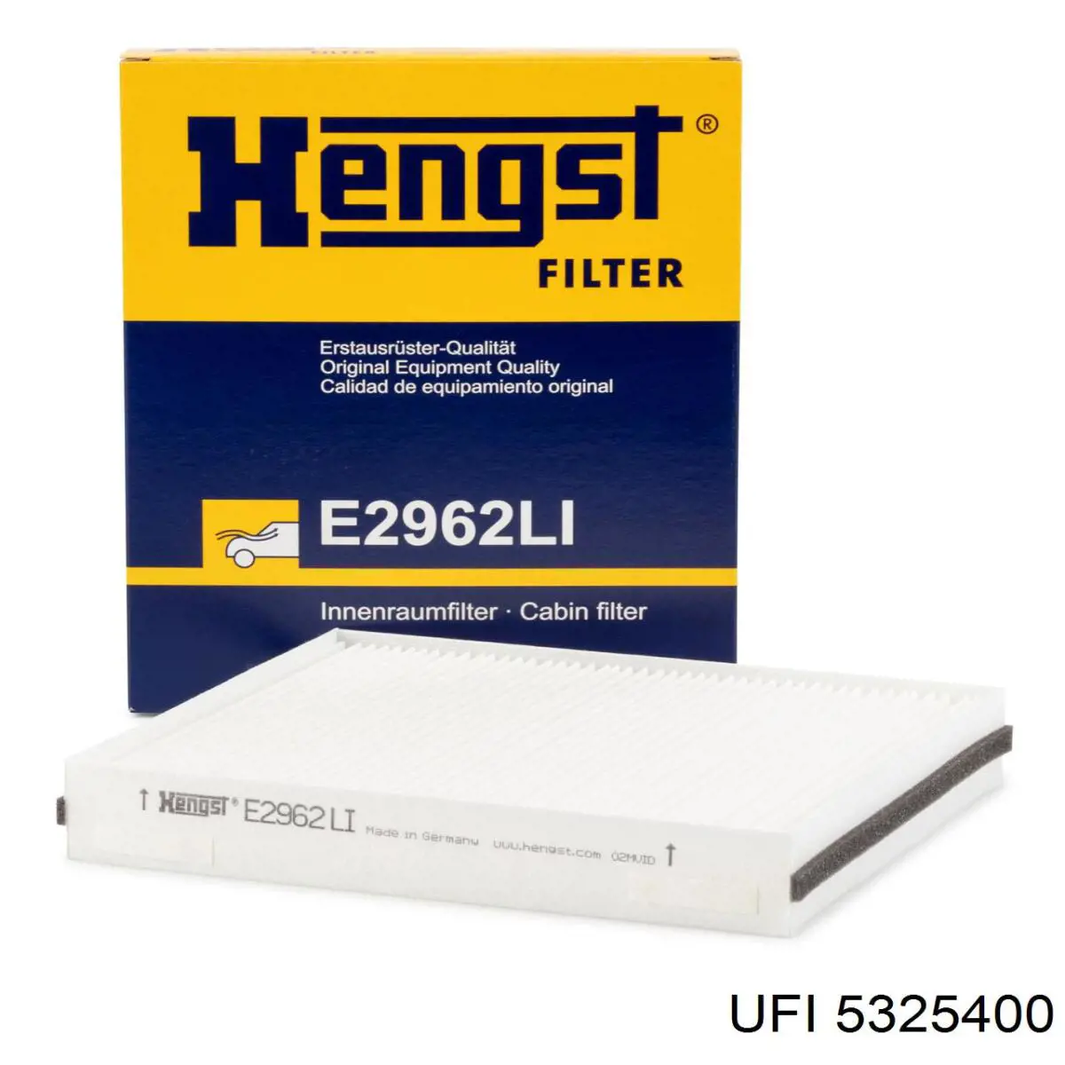 Filtro de habitáculo 5325400 UFI