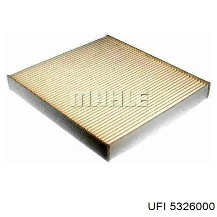 Filtro de cabina UFI 5326000 precio, desde 11,06 EUR