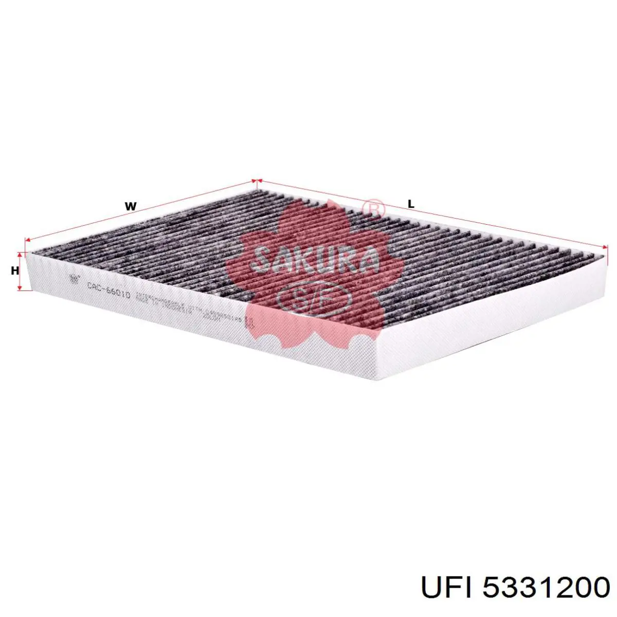 Filtro de habitáculo 5331200 UFI