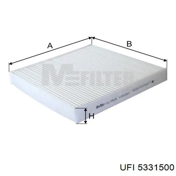 5331500 UFI Filtro antipolen