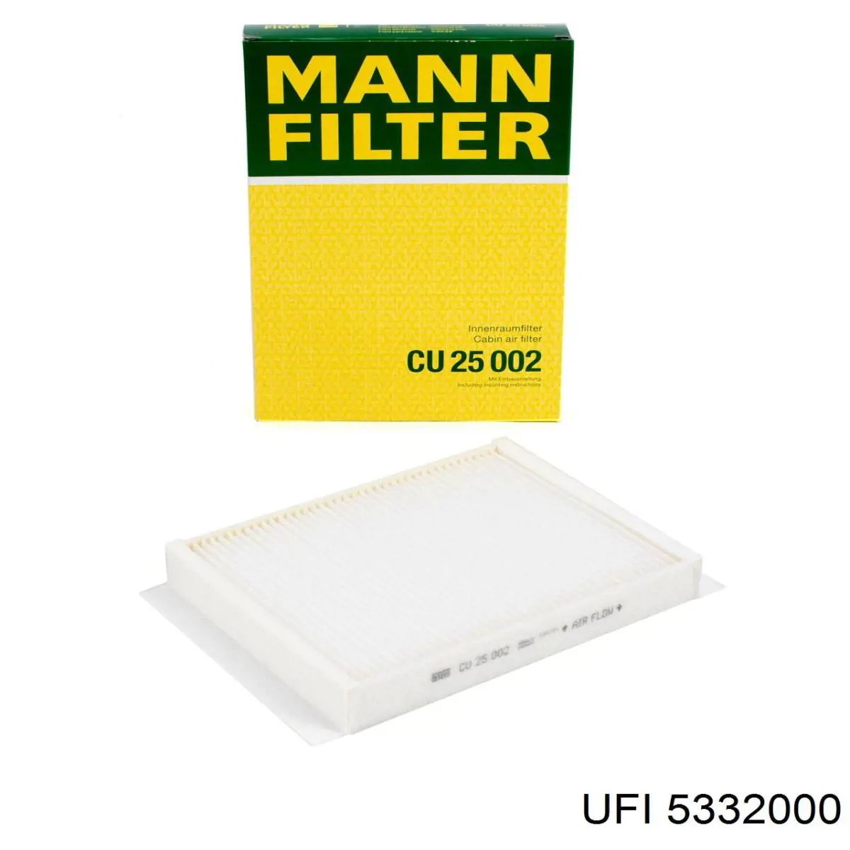 Filtro de habitáculo 5332000 UFI