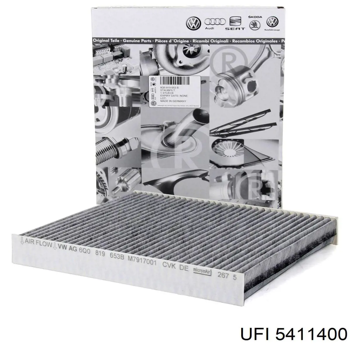 Filtro de habitáculo 5411400 UFI