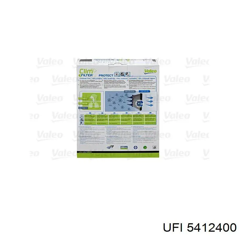 5412400 UFI Filtro antipolen