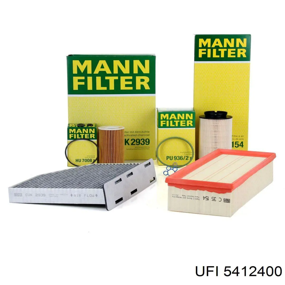 Filtro de cabina UFI 5412400 precio, desde 9,80 EUR