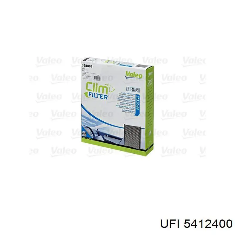 Comprar 5412400 UFI Filtro de aire del habitáculo