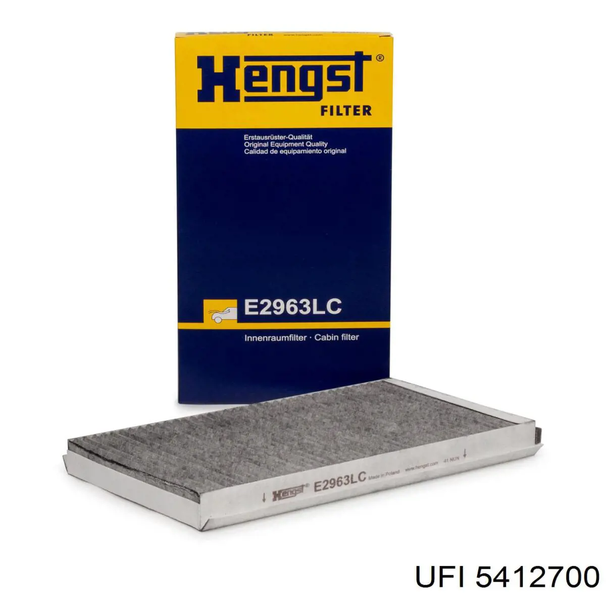 Filtro de cabina UFI 5412700 precio, desde 18,45 EUR