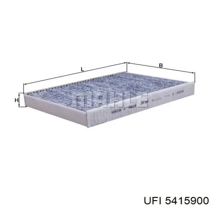 Comprar 5415900 UFI Filtro de aire del habitáculo