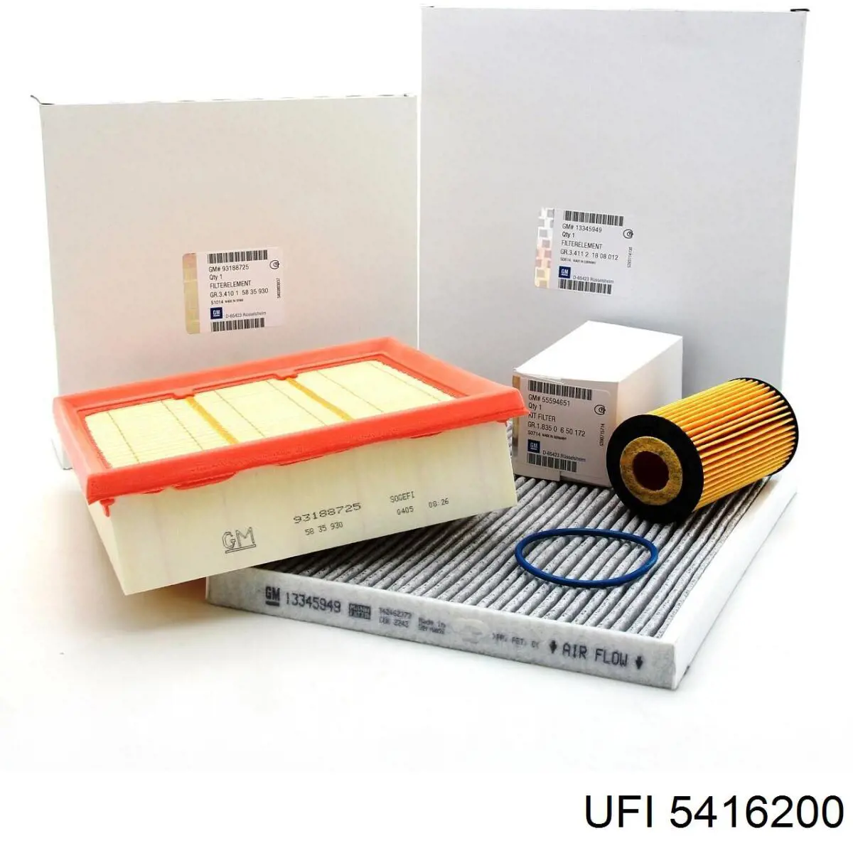 5416200 UFI Filtro antipolen