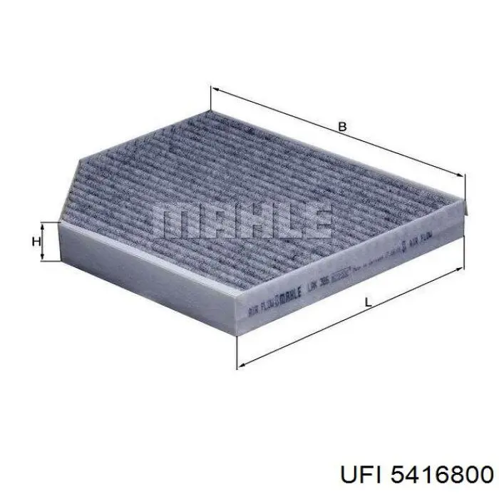 Comprar 5416800 UFI Filtro de aire del habitáculo