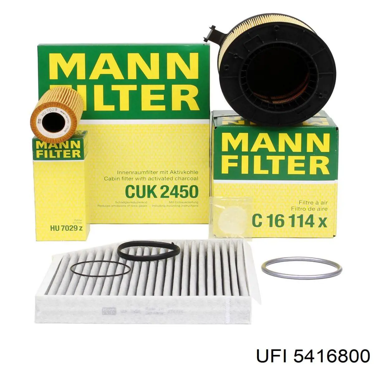 Filtro de habitáculo 5416800 UFI
