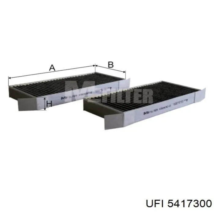 Comprar 5417300 UFI Filtro de aire del habitáculo