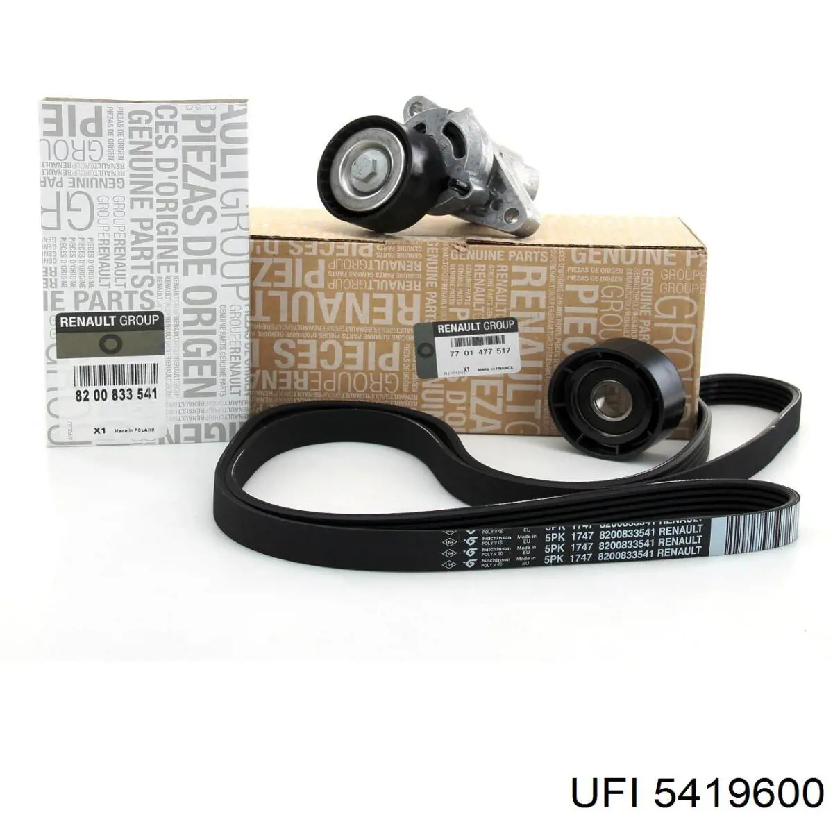 Filtro de habitáculo 5419600 UFI