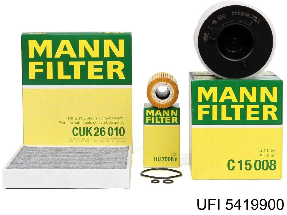 Filtro de habitáculo 5419900 UFI