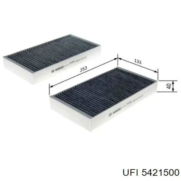 Filtro de habitáculo 5421500 UFI