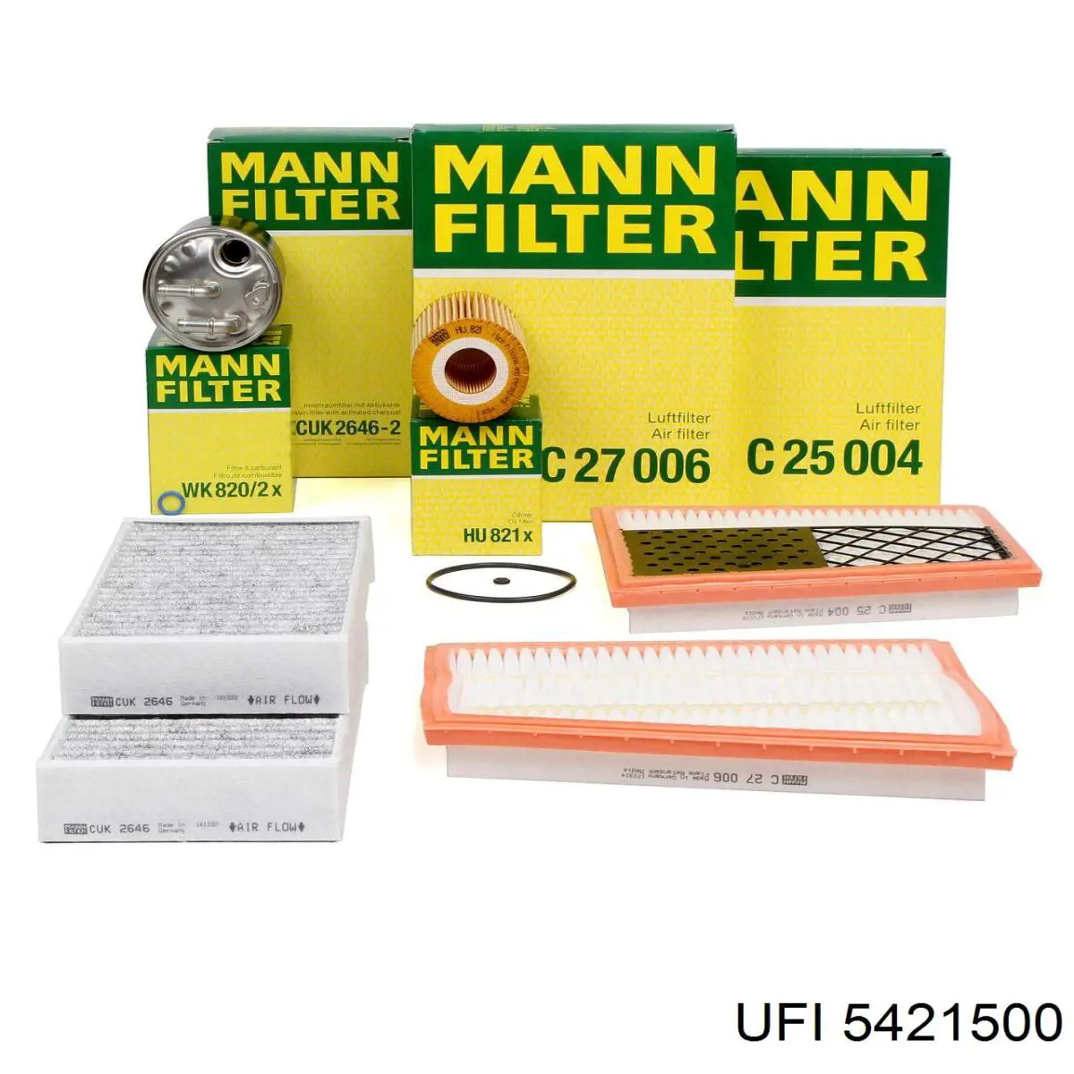 Filtro de cabina UFI 5421500 precio, desde 29,97 EUR