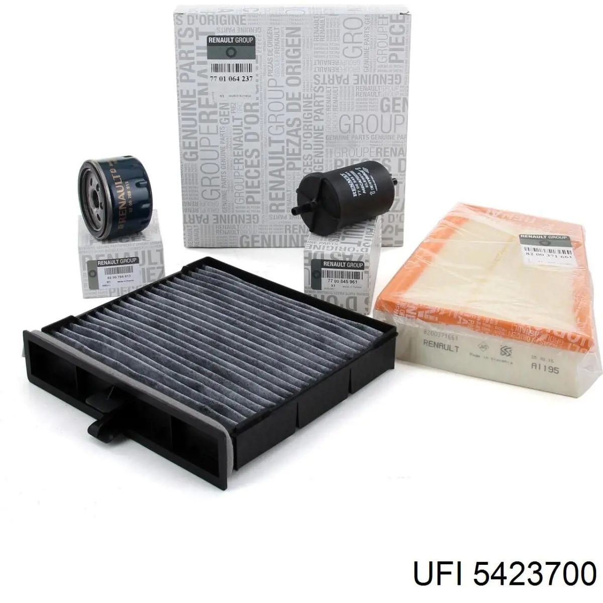 Filtro de habitáculo 5423700 UFI