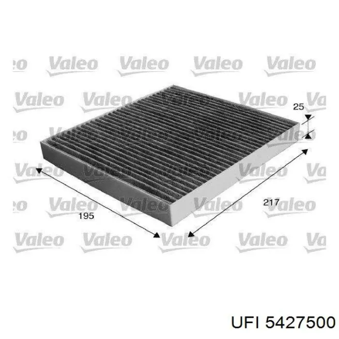 Filtro de cabina UFI 5427500 precio, desde 11,21 EUR