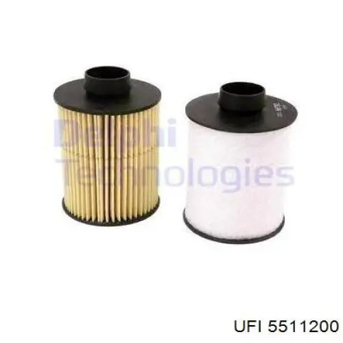 Caja del filtro de combustible 5511200 UFI