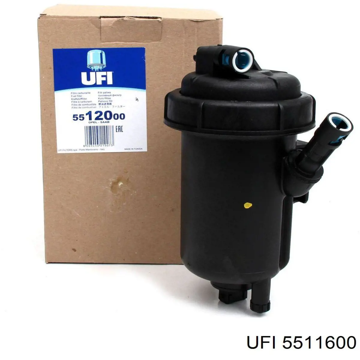 5511600 UFI Caja del filtro de combustible