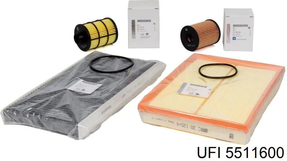 Caja del filtro de combustible 5511600 UFI