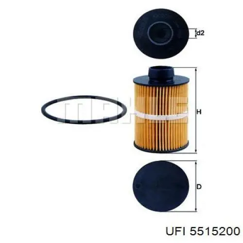 Caja filtros de combustible Opel Astra H