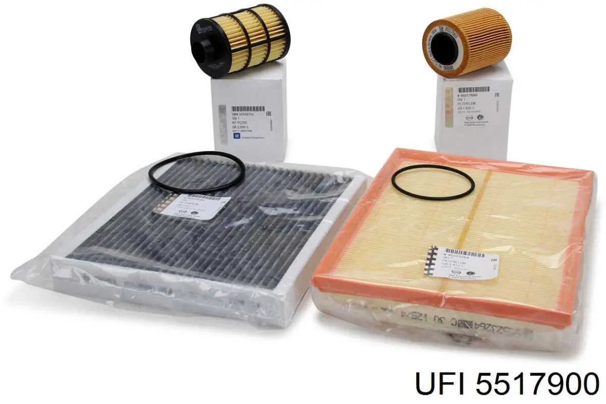 5517900 UFI Filtro de gasolina