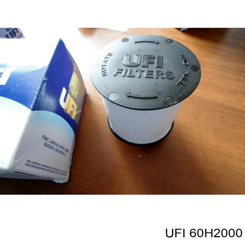 Filtro de combustible 60H2000 UFI