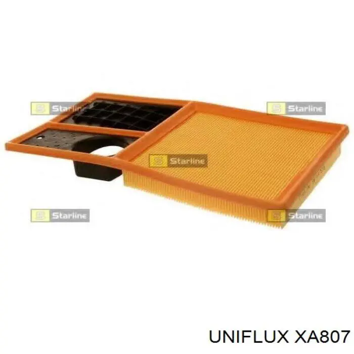 XA807 Uniflux Filtro de aire de motor