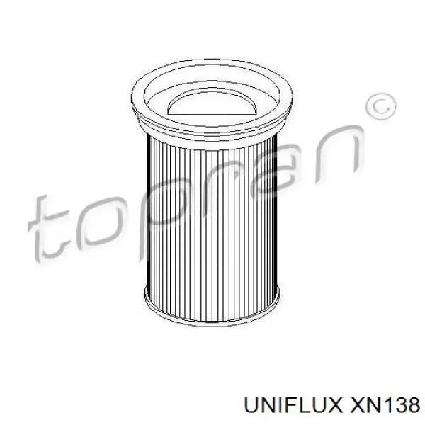 XN138 Uniflux filtro combustible