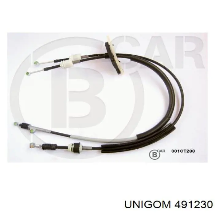 Cables de caja de cambios 00002444HT Peugeot/Citroen