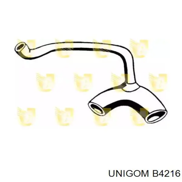 Manguera superior del radiador 11531287551 BMW