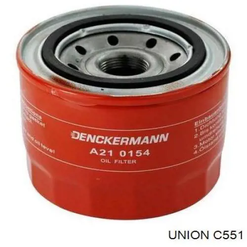 C551 Union filtro de aceite