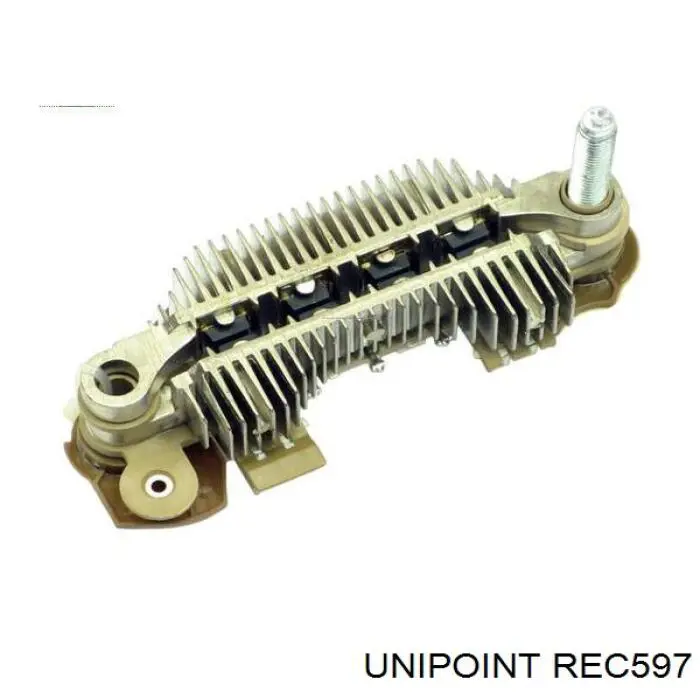 REC597 Unipoint alternador diodo puente rectificador