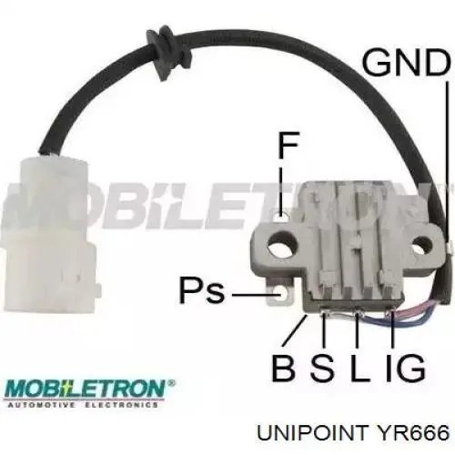 YR666 Unipoint Regulador alternador