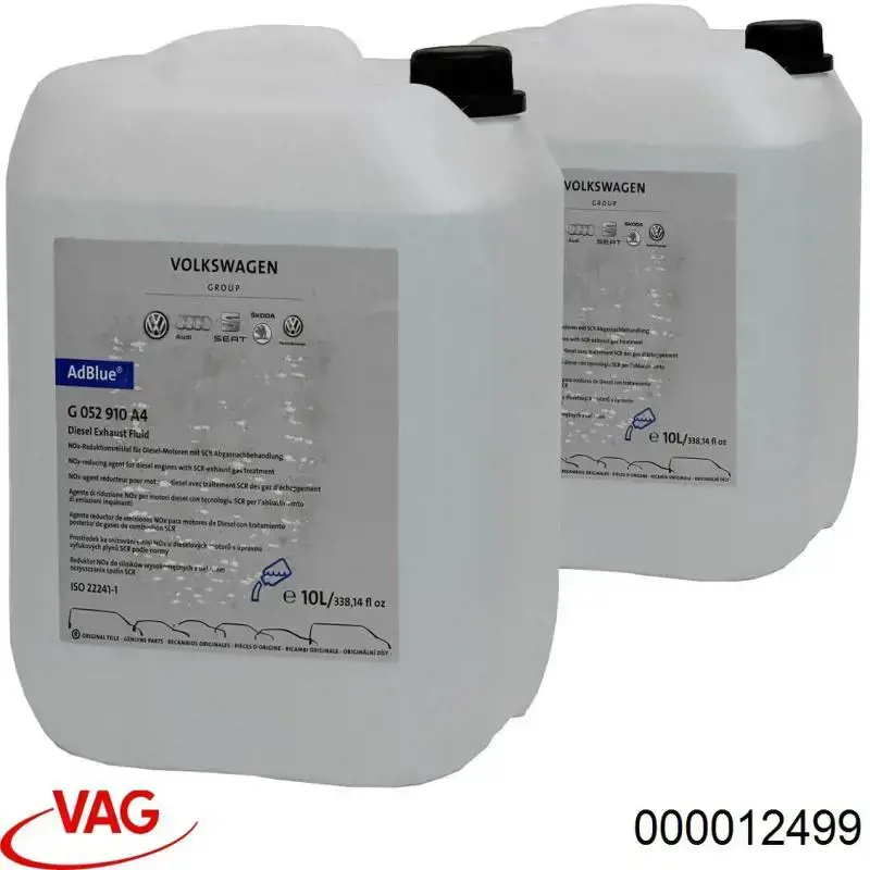 000012499 VAG Tubería de suministro de AdBlue