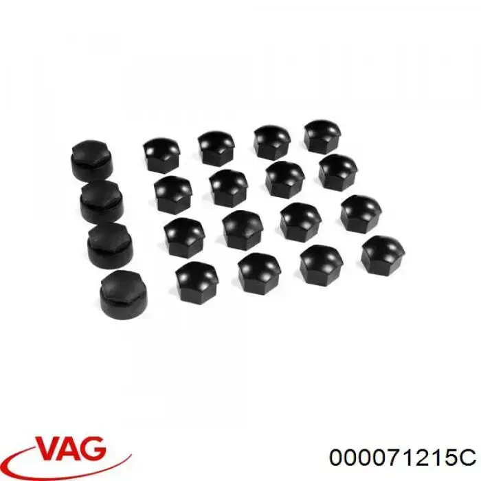 000071215C VAG Tapa de válvula de rueda