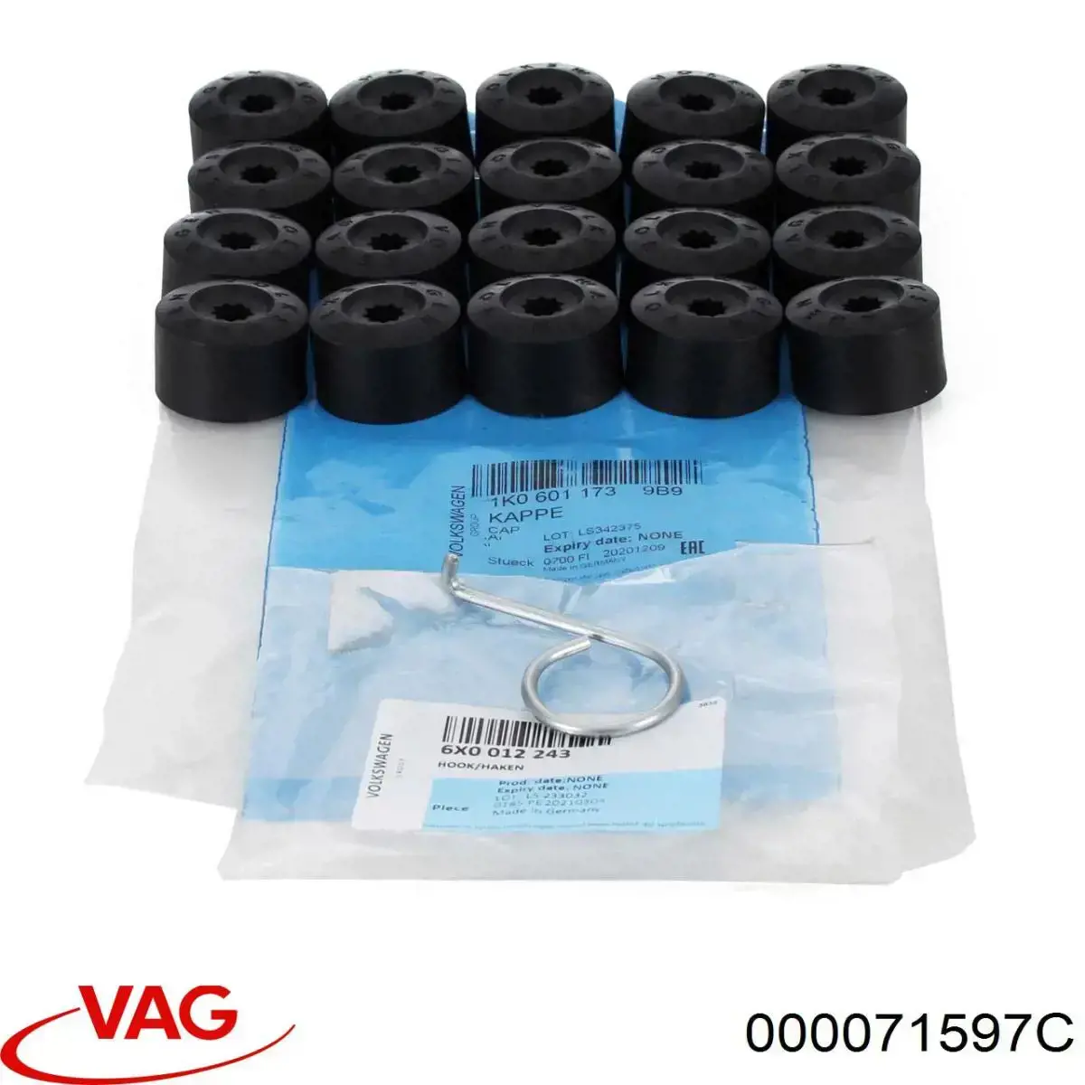 Tornillos para llantas VAG 000071597C