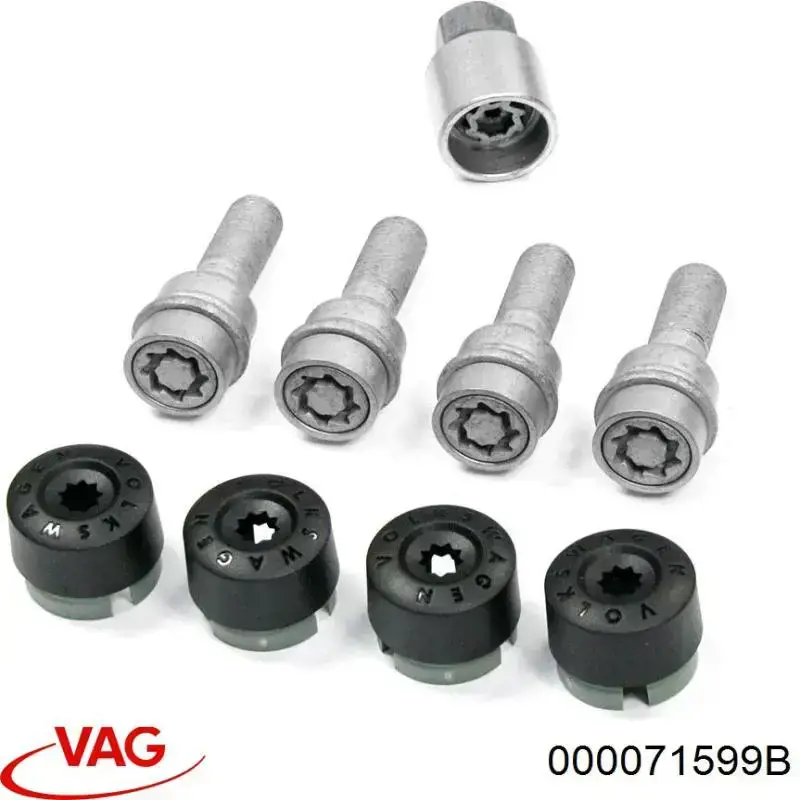 Tornillo de rueda 000071599B VAG