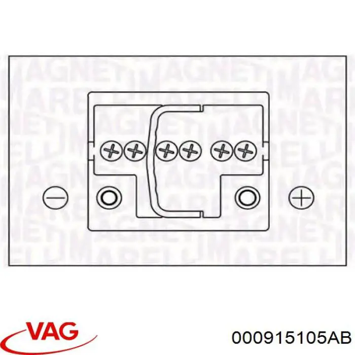 Batería de arranque VAG 000915105DB precio, desde 59,31 EUR