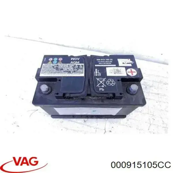 Batería 000915105CC VAG