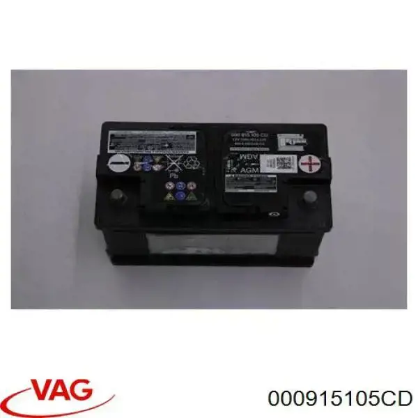 Batería de Arranque VAG (000915105CD)