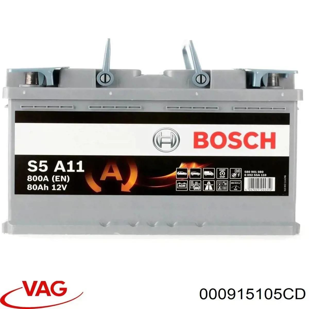 Comprar 000915105CD VAG Batería de coche