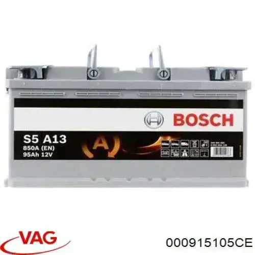 Batería de Arranque VAG 92 ah 12 v (000915105CE)